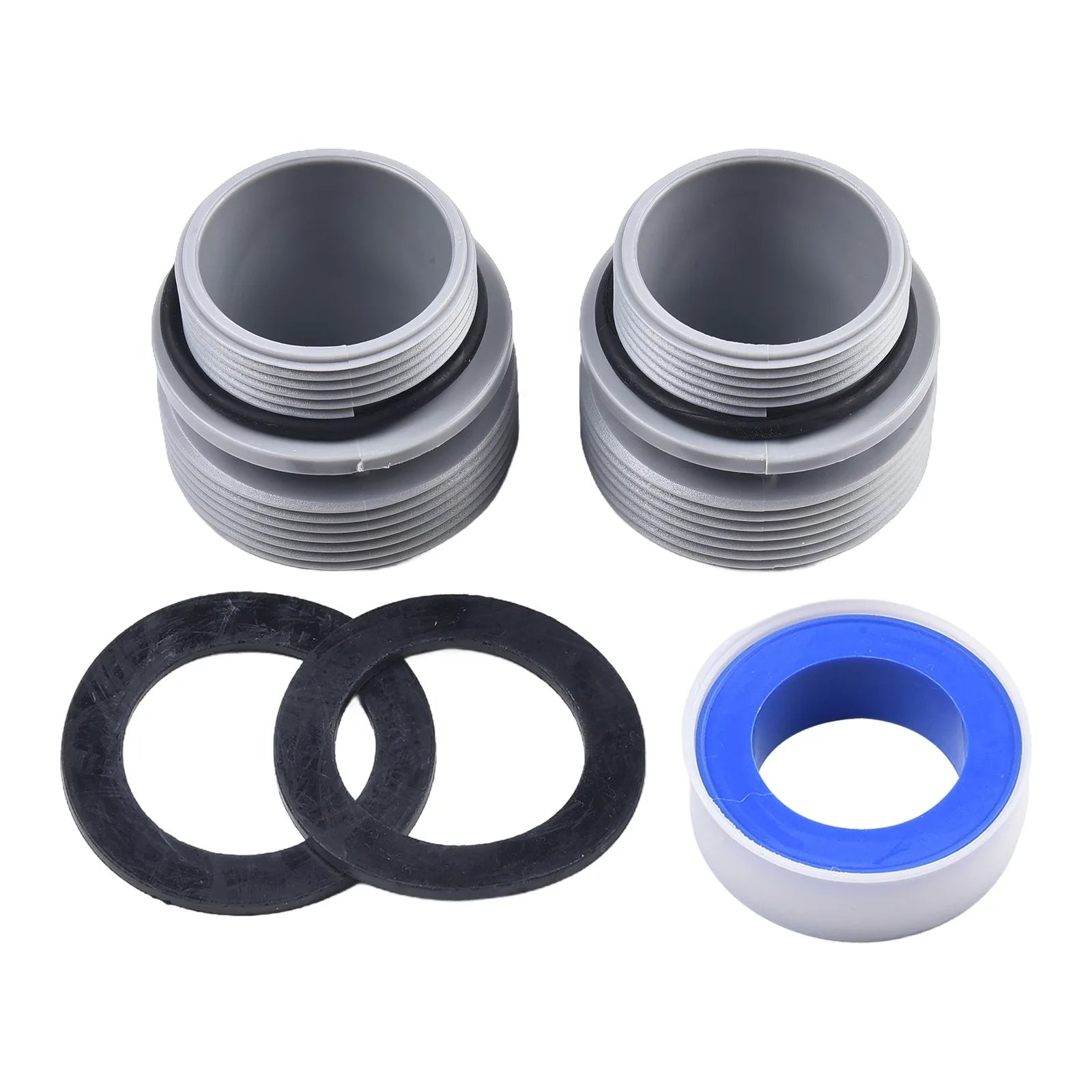 Adapter Conversion Set 4560 40mm Hose To 1-1/2 Inch Inlet Outlet Adapter For Intex Pools Outdoor Hot Tubs Accessories Qme 2