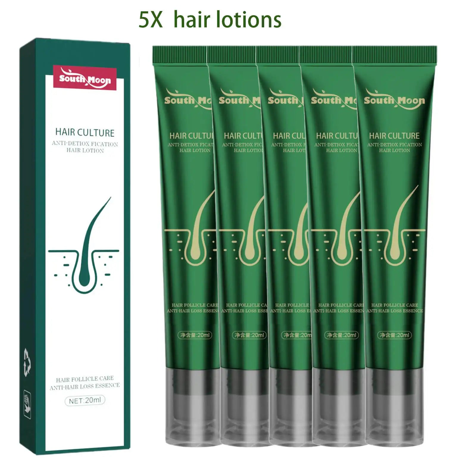 Anti-hair Loss Serum Thinning Balding Treatment Oil Strengthen Hair Qme