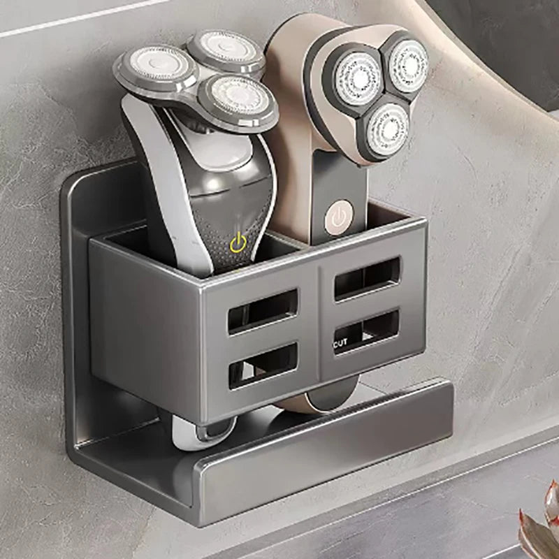 Convenient Wall Mounted Bathroom Accessory Toothbrush Razor Comb Qme