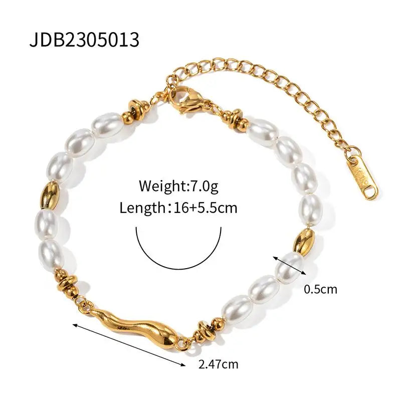 2026 New Gold Chain Bracelets Women Cuban Chain Trend Gold Plated Stainless Steel Bracelet Trendy Female Gifts Jewelry Qme A2