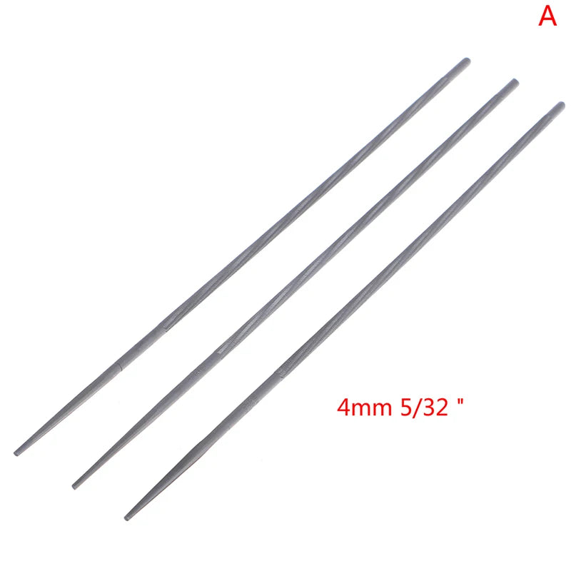 3pcs Round Chainsaw Saw Chain Files Sharpening Chainsaw Chains Hand Tools Qme 4.0mm