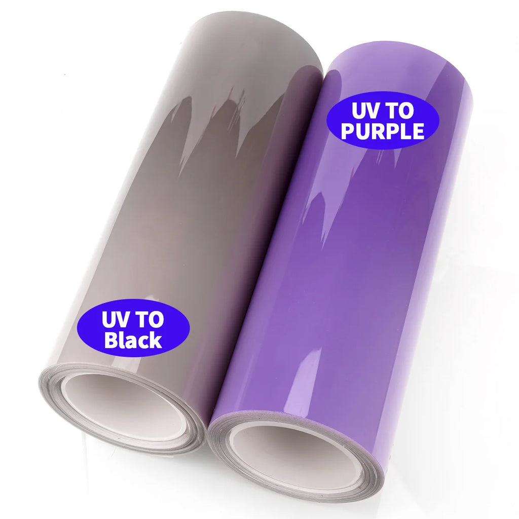 Intelligent UV Color Change TPU PPF Photochromic Car Headlight Film for Car Lamp DIY Motorcycle Qme