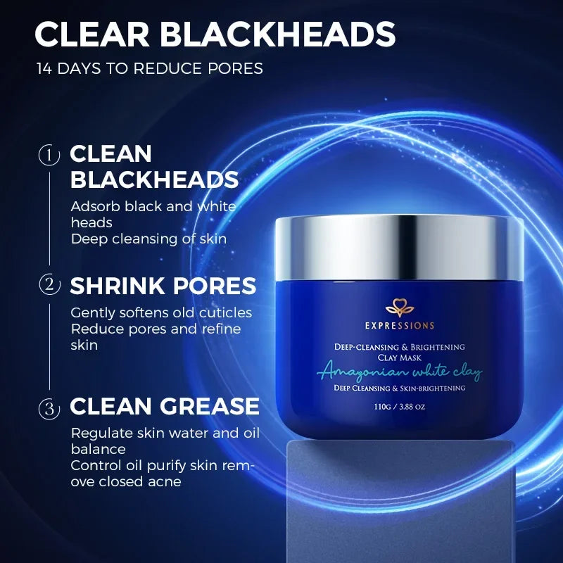 EXPRESSIONS Deep-cleansing Brightening Clay Mask Cleansing Pore Qme