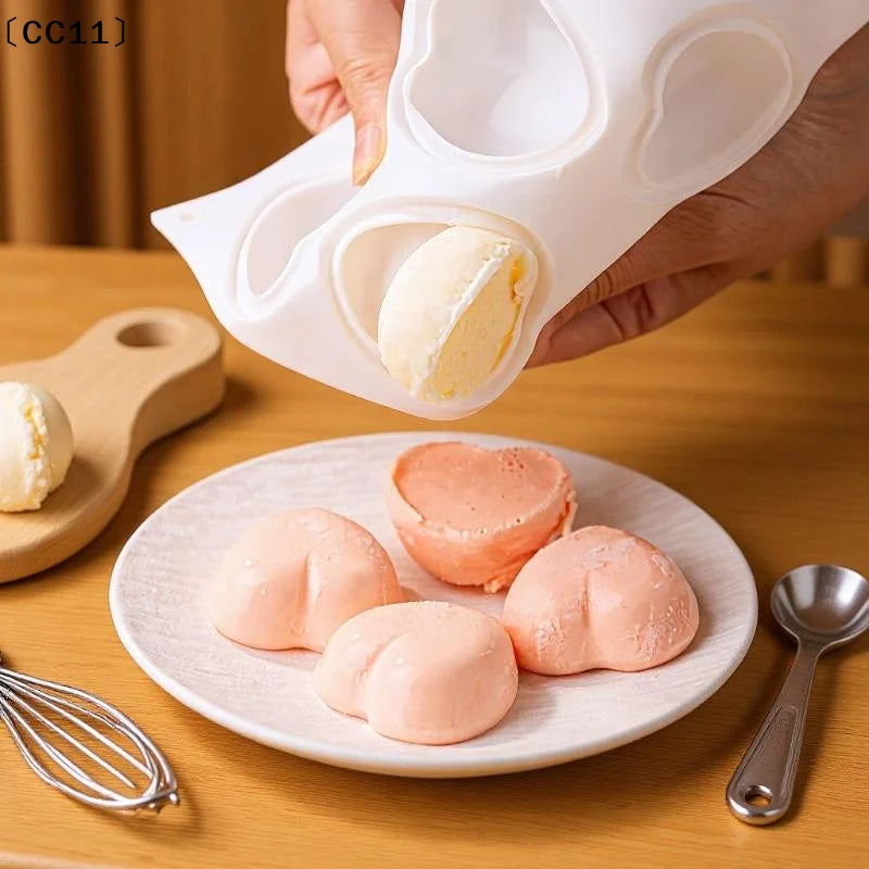 Circle Ball Shape Cake Candy Mold Heart Mousse Mould Chocolate Qme