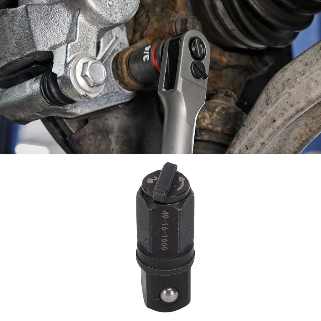 Ratchet Anvil Adapter with Locking Function Carbon Steel Replacement for M12 FUEL INSIDER Box Ratchet Qme
