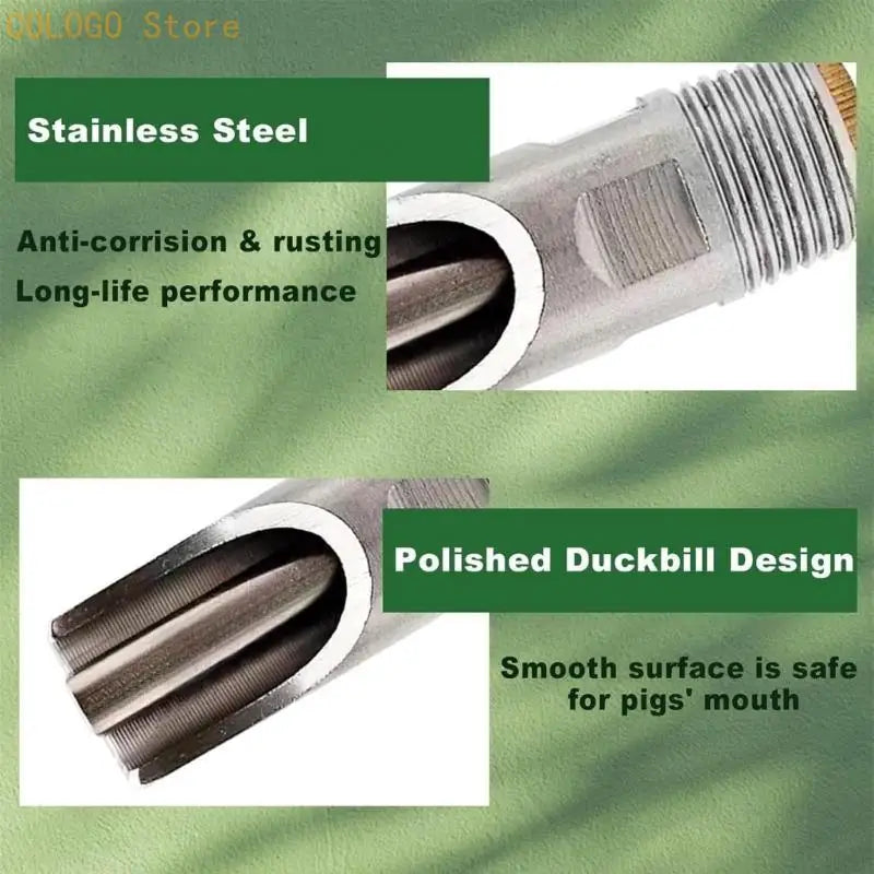 5 Pig Waterer Nipples Stainless Steel Easy Installation Watering Tool Qme
