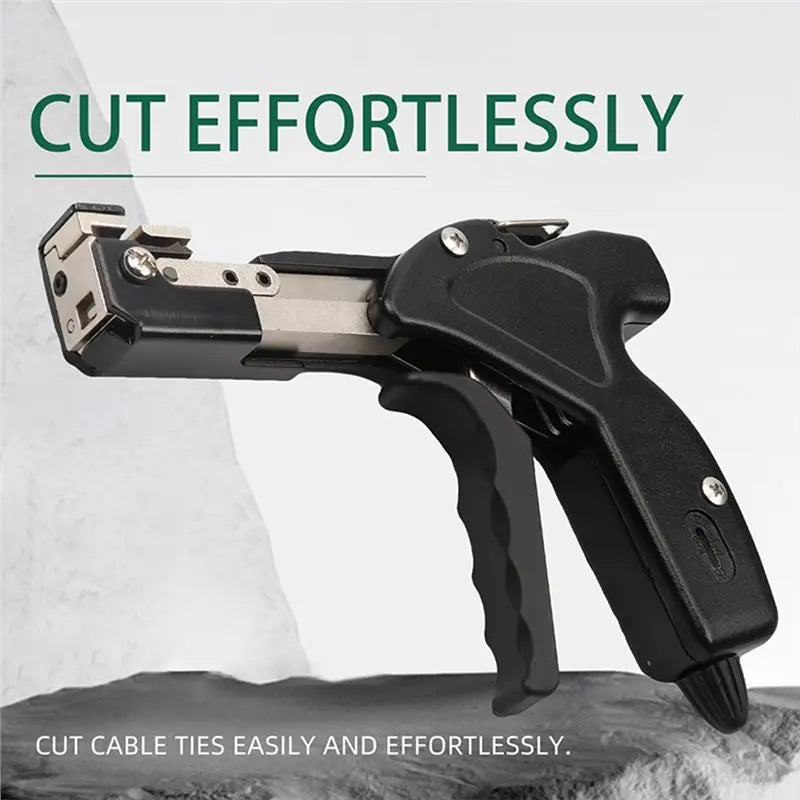 A02F-For Efficient Metal Cable Management Tool-Stainless Steel Cable Tie Tensioning Plier Qme