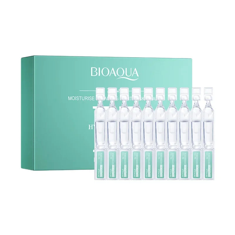 30pcs/box BIOAQUA Retinol Vitamin C Hyaluronic Acid Serum for Face Moisturizing Firming Hydrating Facial Essence Face Skin Care Qme 30mlHyaluronic Acid