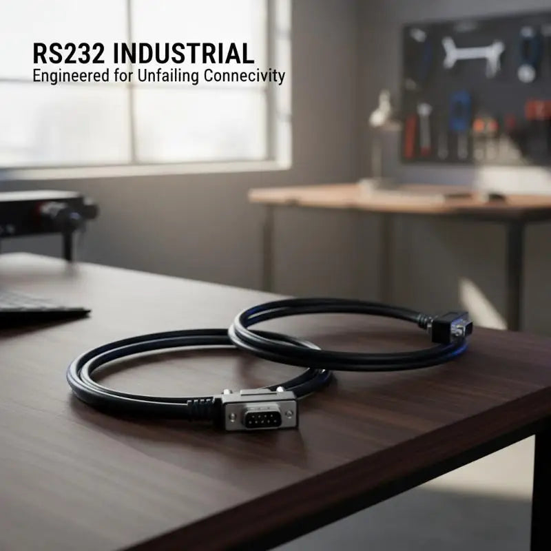 RS232 Serial Cable DB9 9 Pin D Sub Up Down Angle CNC Router Data Qme