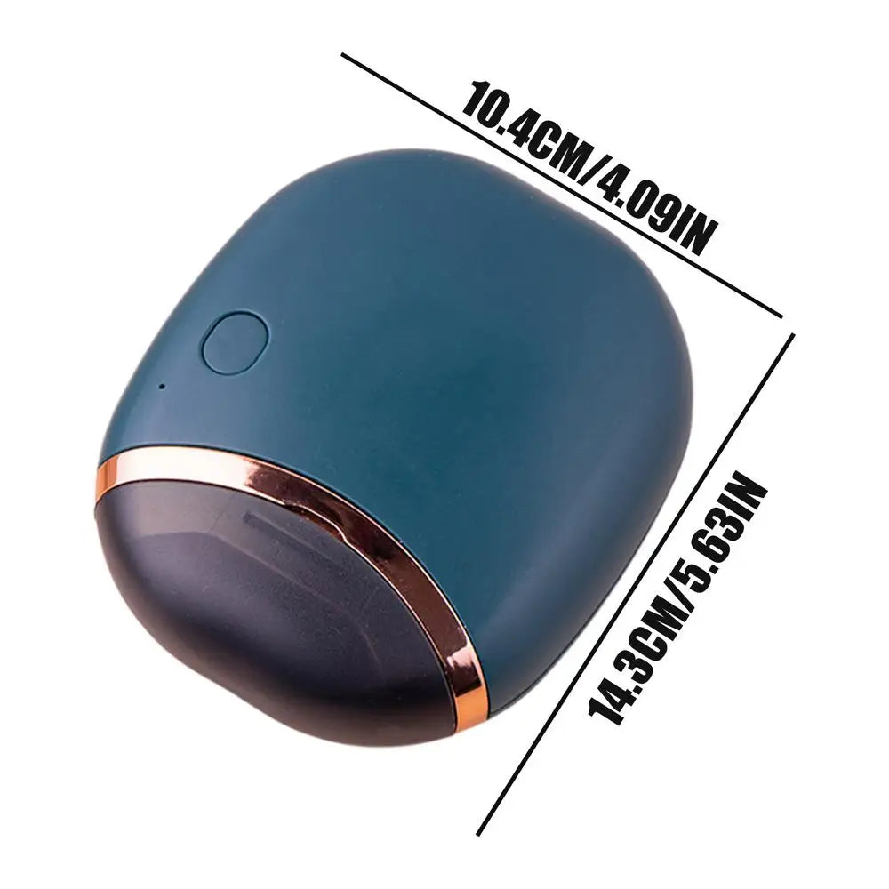 Electric Nail Clipper Rechargeable Fingernail Trimmer Automatic File Qme Blue China Mainland