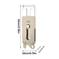 Bottle Opener Keychain Titanium Alloy Small Planer Kitchen Qme Silver CN