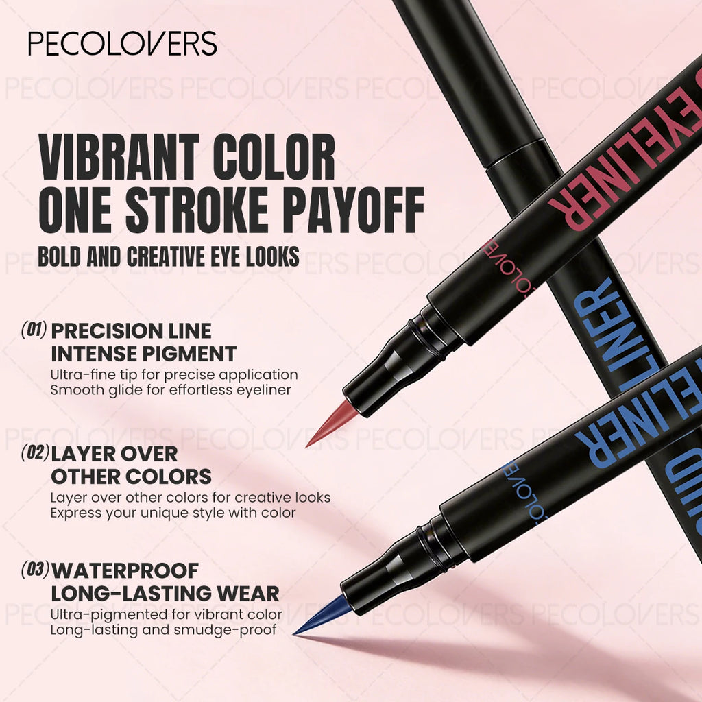 Liquid Eyeliner Pen Rendering Waterproof Suitable Various Makeup Eye Qme