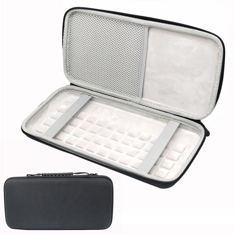 EVA Hard Case Illuminated Keyboard Travel Carrying Bag Carry Case for Logitech MX Keys Mini Wireless Keyboard Qme