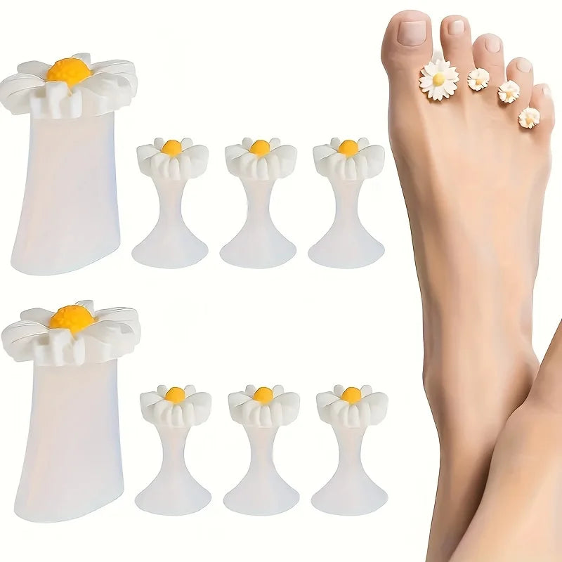 8pcs equipped with hot finger splitter foot nail sponge clip to make finger and toe nail separator Qme