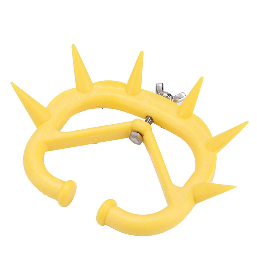 10Pcs Calf Weaning Nose Rings Plastic Livestock Weaning Ring Cattle Anti Suckling Device Nose Ring for Cows Farming Tool Qme