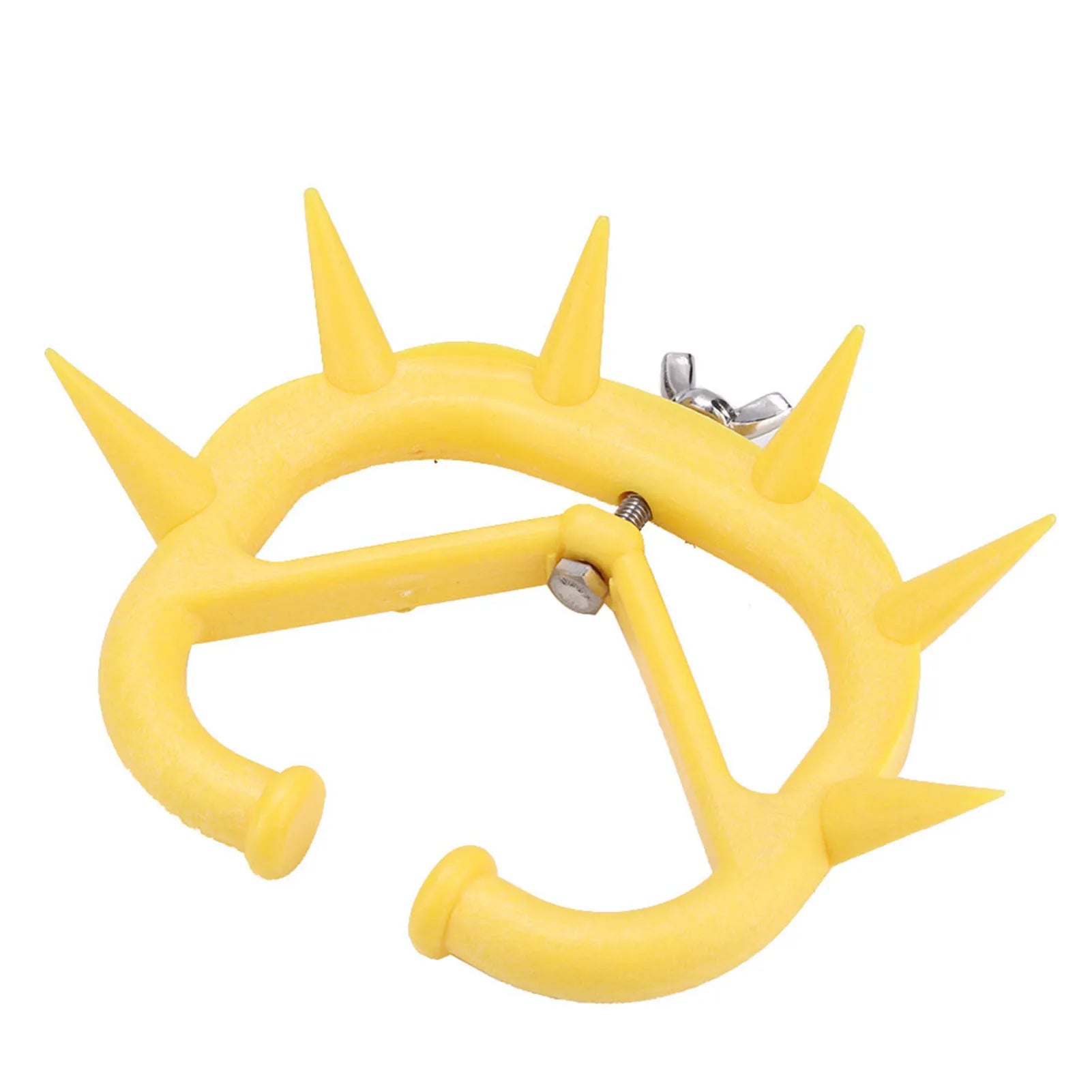 10Pcs Calf Weaning Nose Rings Plastic Livestock Weaning Ring Cattle Anti Suckling Device Nose Ring for Cows Farming Tool Qme