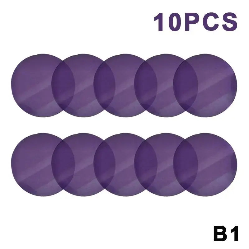 DIY Warm Light Film Stickers (74mm) Color Changing Sheets for Lamps Easy Apply Ambiance Decals for Bedroom & Party Decoration Qme B8