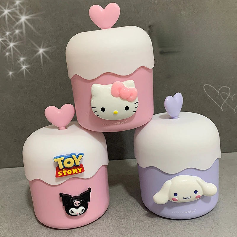 Hello Kitty Kuromi Facial Cleanser Foamer Portable Push-button Qme