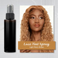 Lace Melting Spray Tint Wigs Glueless Natural Finishing Hold Dyed Wig Qme Light Warm Brown