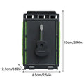 Guitar Fretboard Cleaner String Fingerboard Clean Cloth Maintenance Tool for Violin Bass Ukulele Electri Musical Instrument Care Qme Black