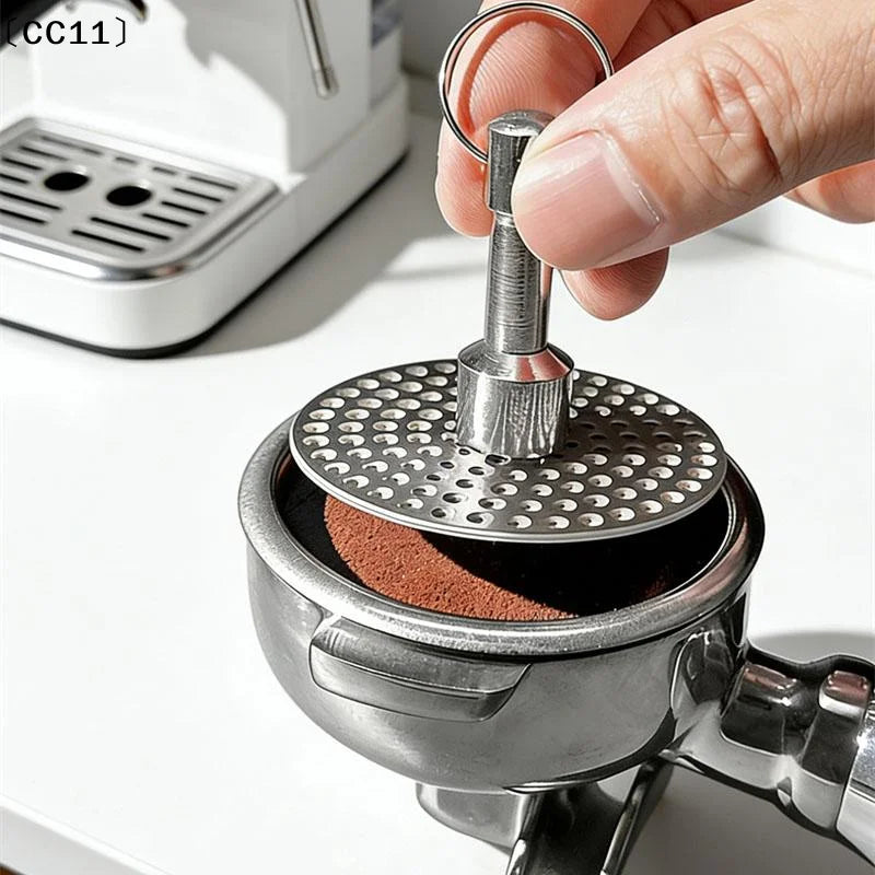 Espresso Puck Screen Magnetic Iron Accessories 51 55 Coffee Filter Qme