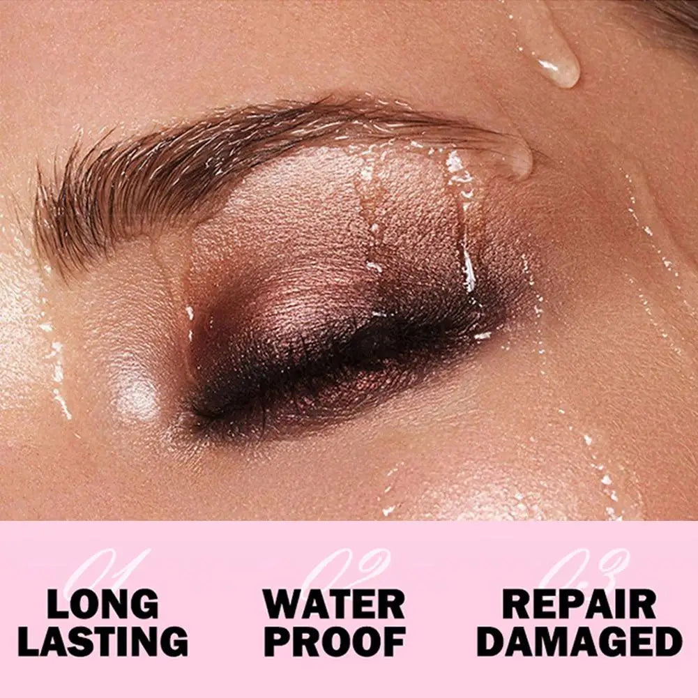 Eyebrow Setting Gel Clear Brow Brush Shapes Sculpts Waterproof Qme