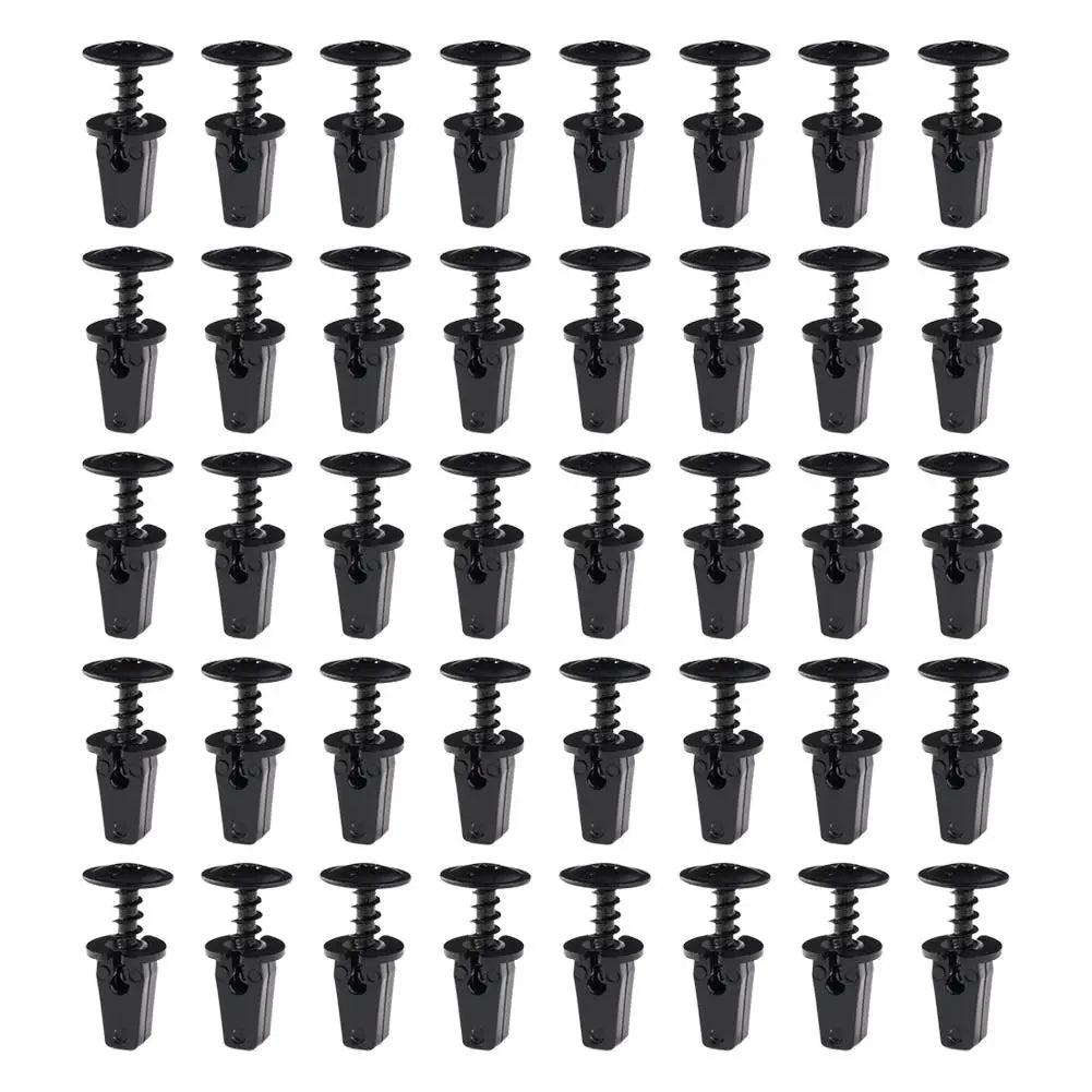 20/40pcs Auto Mudguard Lining Snap Screws Retainer Fastener Clips Bolt For VW Audi Seat N90974701 Universal Engine Cover Clips Qme 40pcs