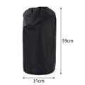 Propane Tank Cover Gas Bottle Covers Waterproof Dust-proof Outdoor Qme Black