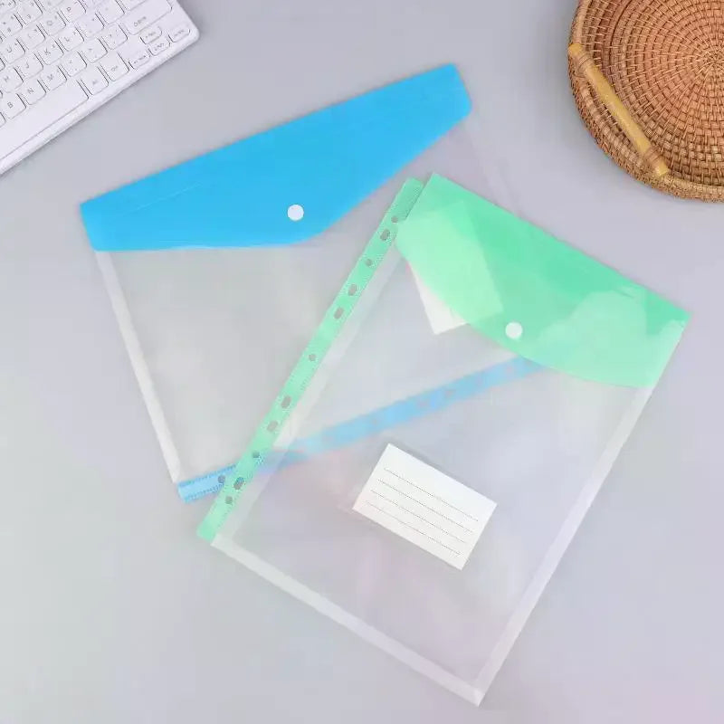 6 12 Packs A4 Binder Pocket Organizer Folders Expandable Plastic Qme