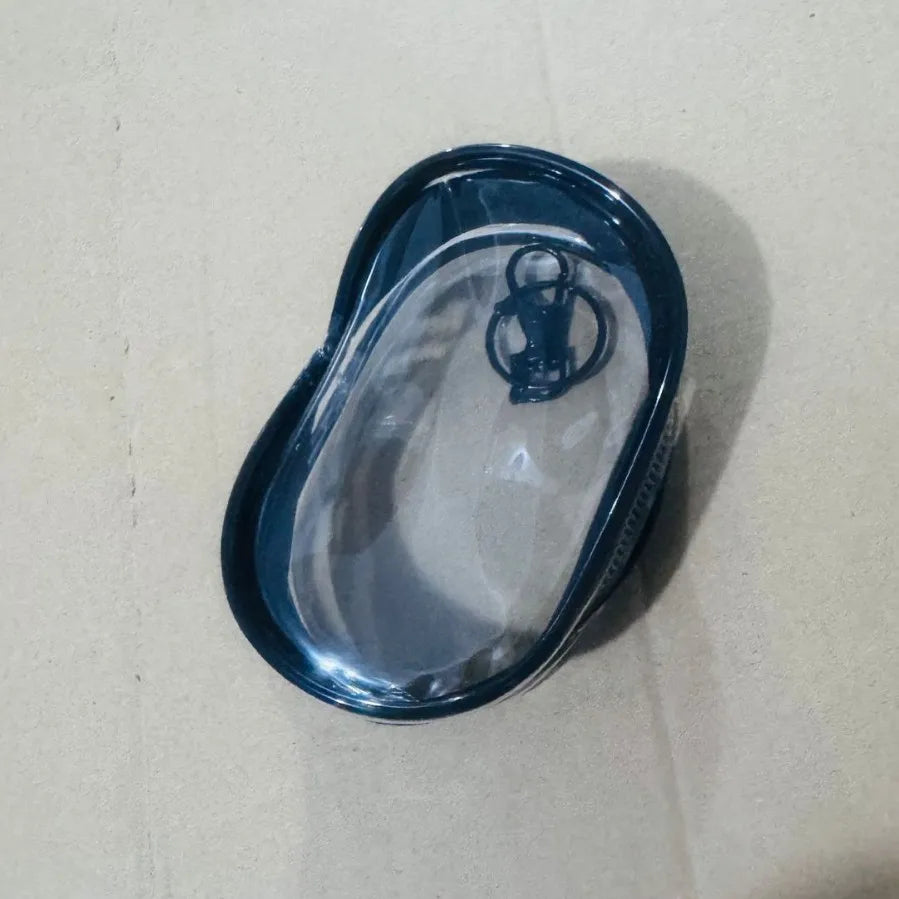 Transparent Data Cable Storage Bag Travel Outdoor Use Digital Qme black