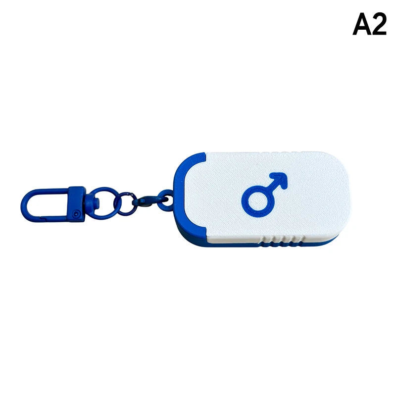 Portable Travel Daily Medication Management Mini Sliding Pill Box Qme A2