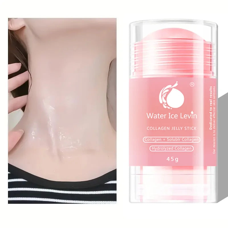 Face and neck cream sticks repair and tighten the skin, make the skin appear skin, smooth wrinkles and fine lines of facial skin Qme