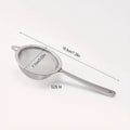 Stainless Steel Matcha Sifter Very Fine Mesh Rust-proof Tea Strainer Qme Silver M