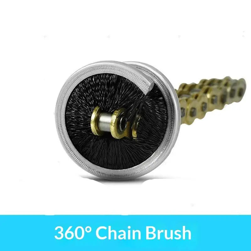 Ultimate Rust Removing Spiral Brush Motorcycle Bicycle Chains Qme