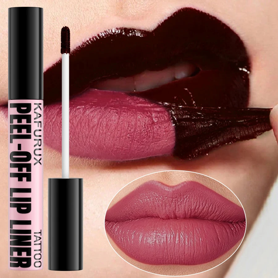 7 Colors Peel Off Lip Stain Reveal Long Lasting Waterproof Pink Tint Qme 202