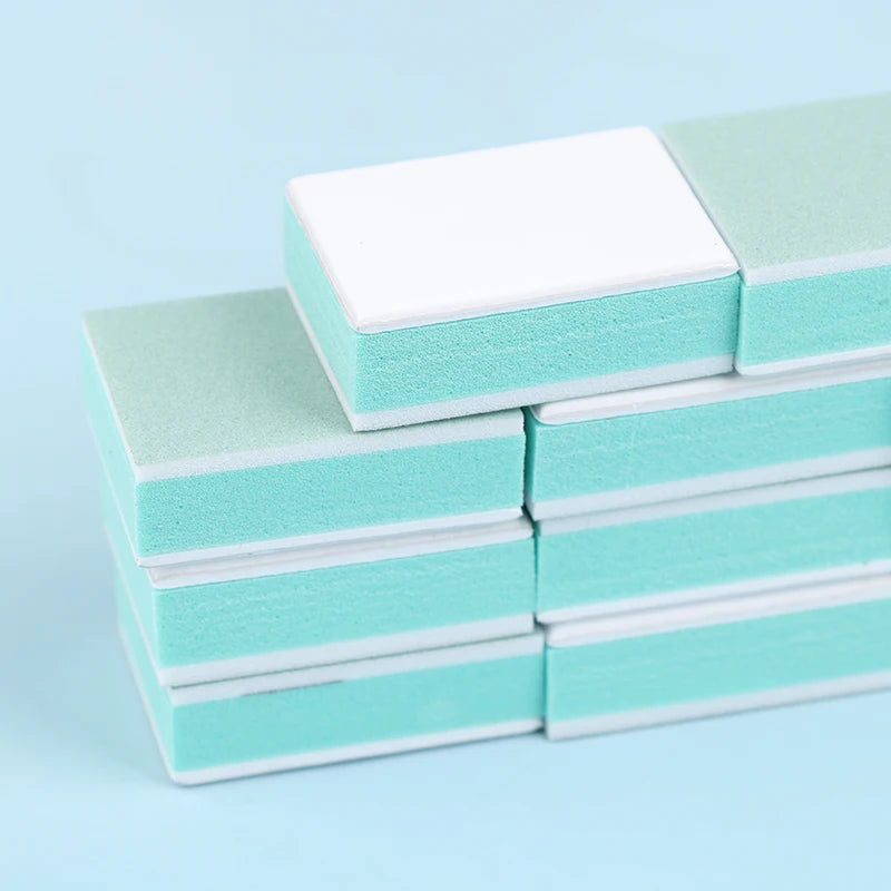 Nail Buffer Block Grit Sanding Polishing Art File UV Gel Shining Qme one size