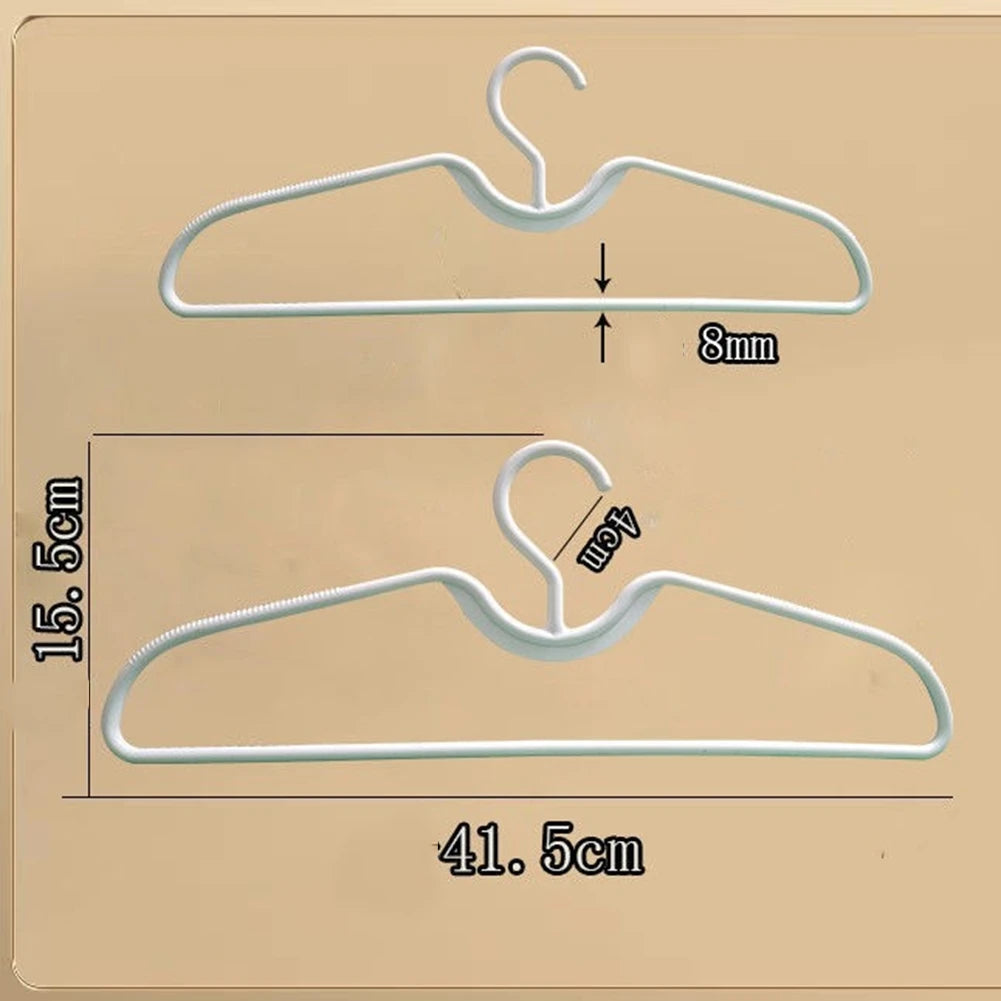 5/10/20pcs Short Neck Hangers Anti-Slip Plastic Clothes Hangers For Save Vertical Space Home Improvement Clothing Tools Parts Qme
