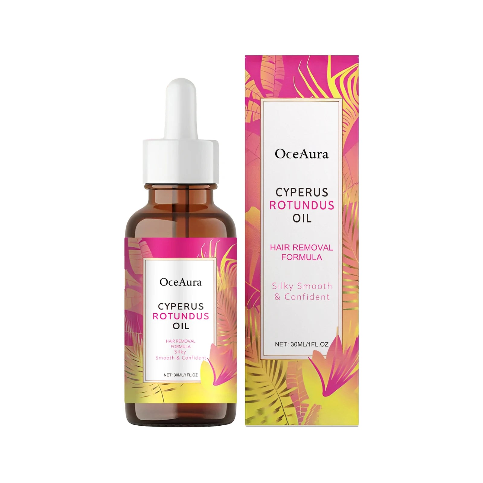 Cyperus Rotundus Oil for Hair Removal Smoothing Soothing Skin Care Moisturizes Armpit Leg Arm Hair Inhibitor Depilatory Oil Qme 30ml