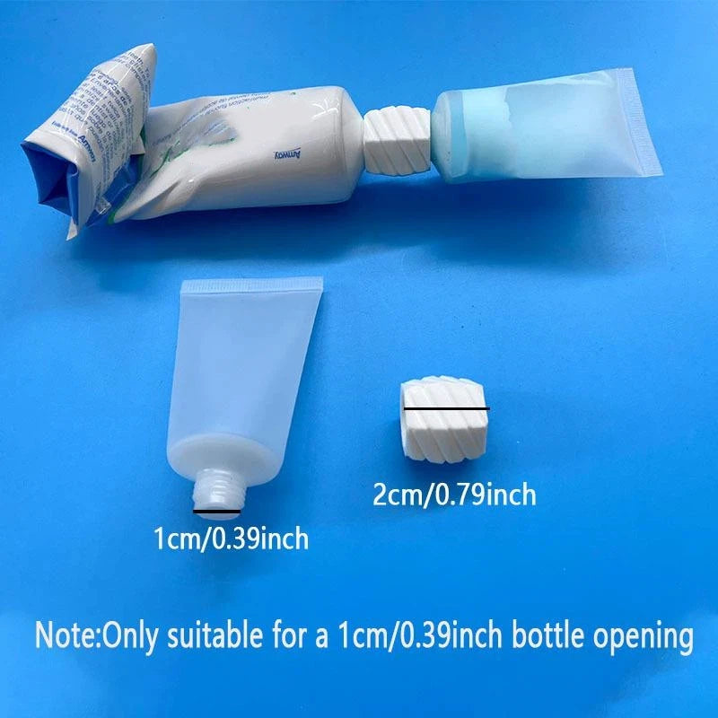 Empty Soft Squeeze Travel Tubes 3 Reusable Portable Toothpaste Qme