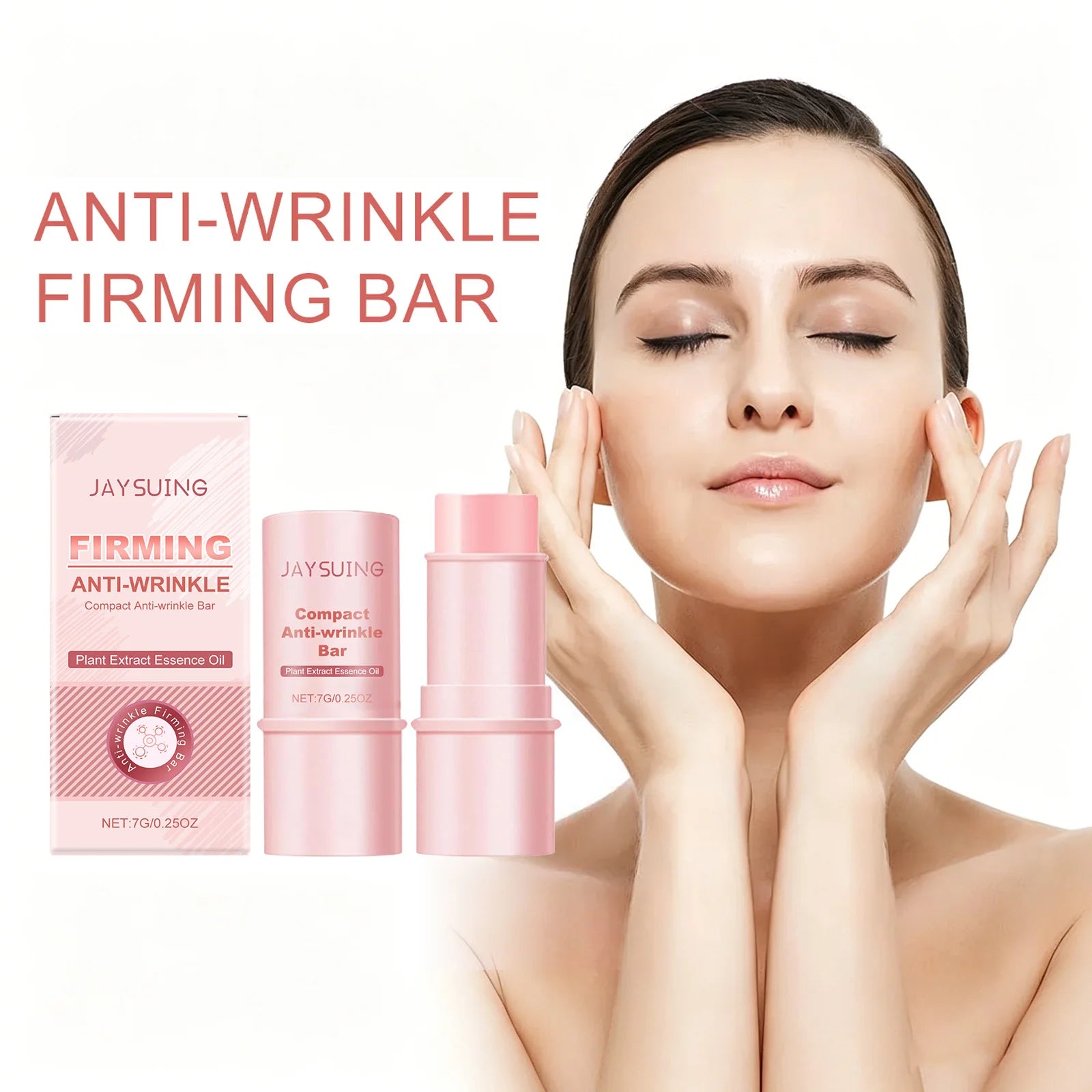 Collagen Firming Bar Anti-Wrinkle Tighten Sagging Skin Hydrating Collagen Moisturizer Face Balm Stick Watery Glow Skin Care Qme