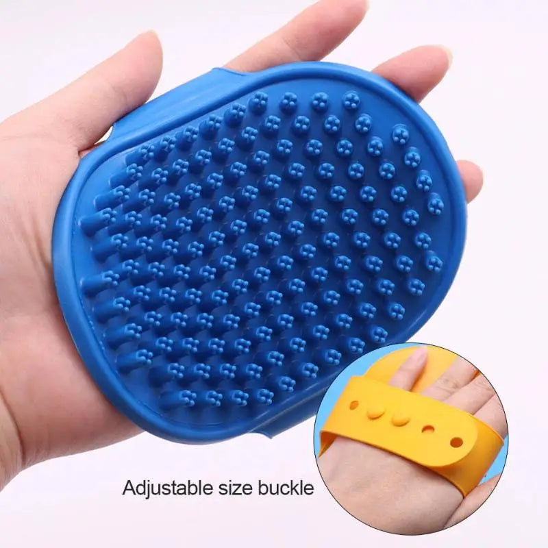 Adjustable Strap Hair Remover Brush Pet Bathing Tools Bath Dog Cat Qme