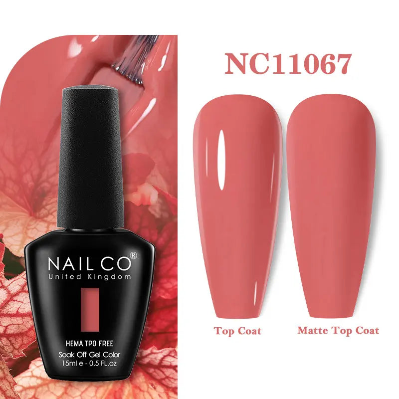 NAILCO Fresh Gel Nail Polish Nails Semi-permanent Varnish Hybrid Qme 11067
