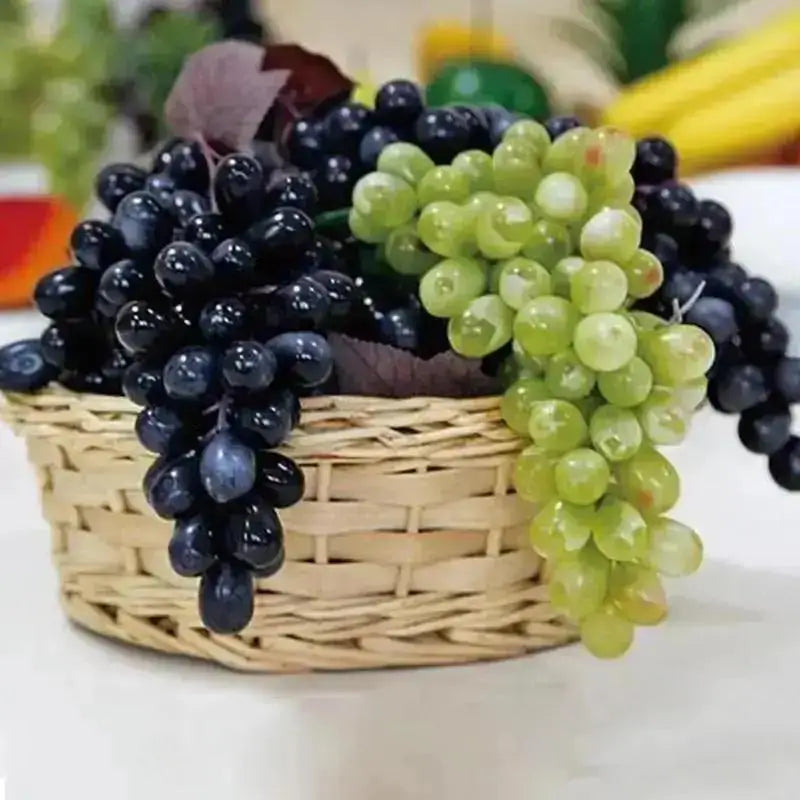 Artificial Grapes A Bunch Of Grapes Plastic Fakes Fruit Food Home Decor Decoration Artificial Fruit Fakes Fruits Decoration Qme