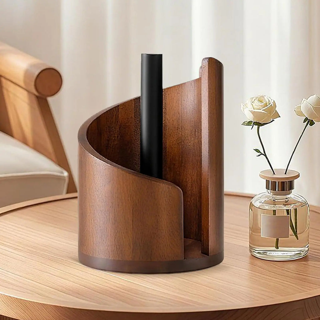 Paper Towel Holder Napkin Dispenser Stand Paper Towel Holder for Kitchen Roll Organize for Bathroom Dining Table Cabinet Qme