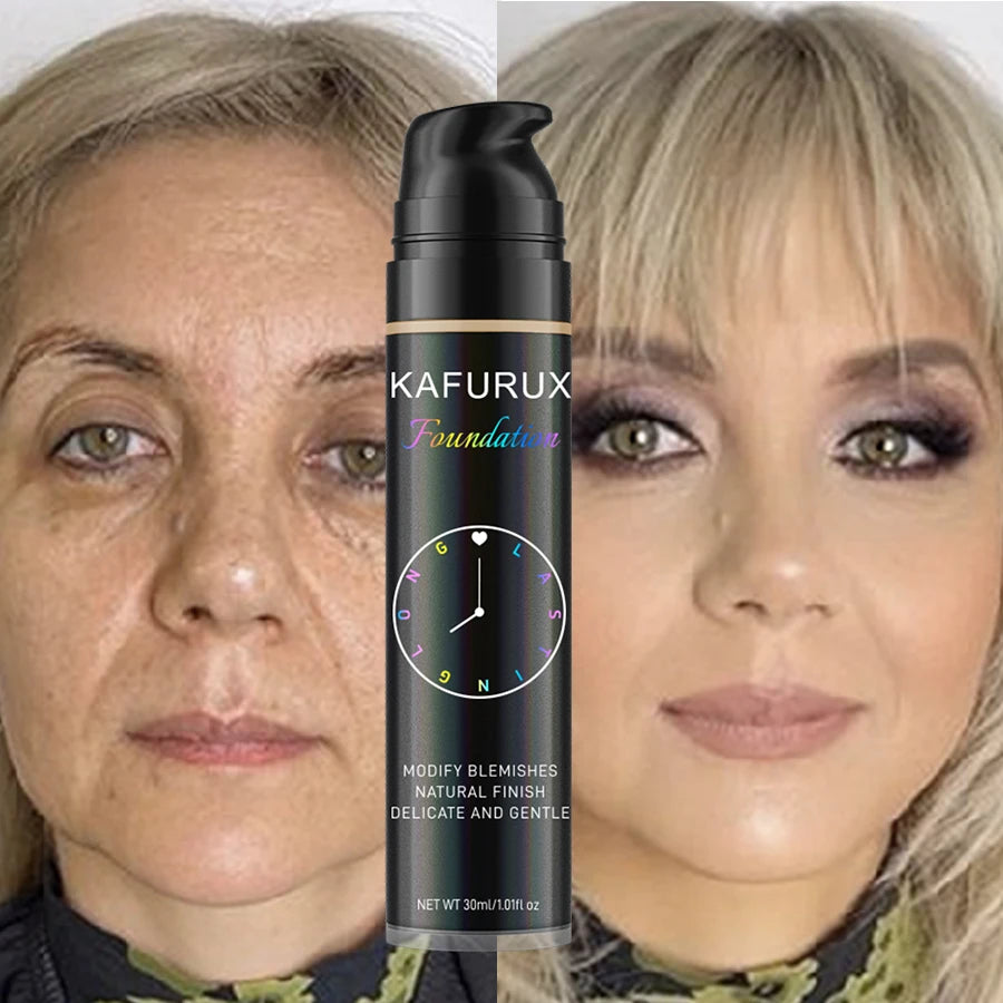 8 Colors Liquid Foundation Effective Concealer Waterproof Qme
