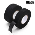 Automotive Cloth Tape Electrical Insulating Fabric Tapes Heat Resistance Thermal Car Tape Waterproof Soundproof Wires Tape Qme 20M Black 19mm