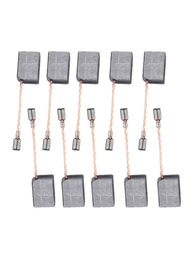 10pcs Electric Grinder Replacement Carbon Brush Spare Parts For WU900 WU829 WU816 WU771 Electric Motors Brush 6x11x15mm Qme