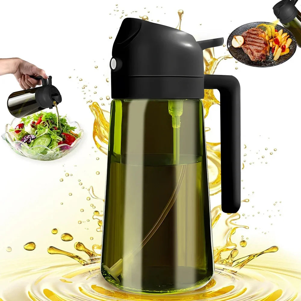 Light-blocking Dark Oil Sprayer Cooking 1 Olive Dispenser Bottle Qme