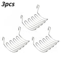 Expand Hanging Stainless Steel Storage Basket 1/3/5Pcs Sink Drain Rack Practical Holder For Kitchen Household Small Supplies Qme silvery 3pcs
