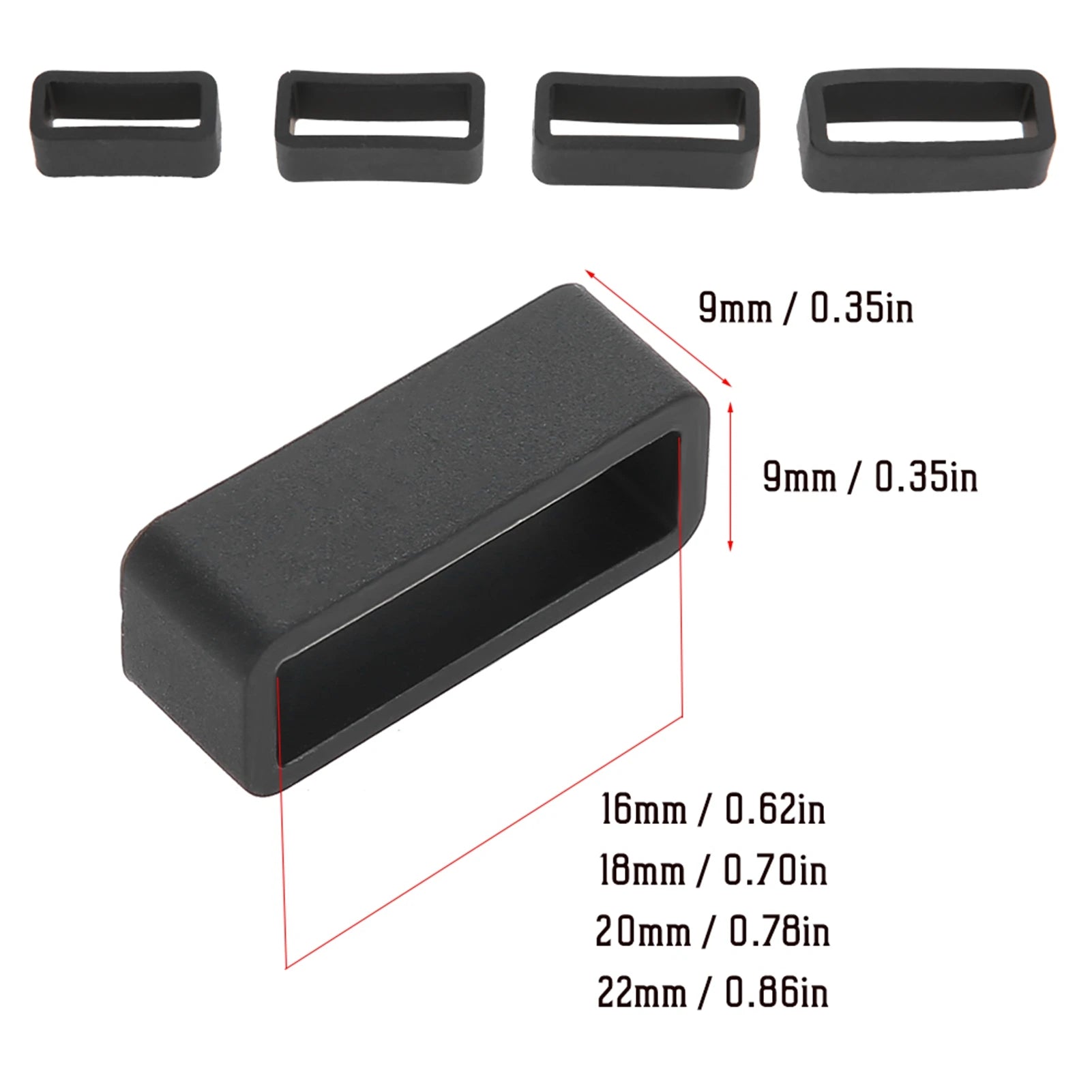 Watch Strap Buckles Replacement Silicone Watch Belt Safety Buckle Wristwatch Accessory for SWATCH Watch Silicone Buckles Qme